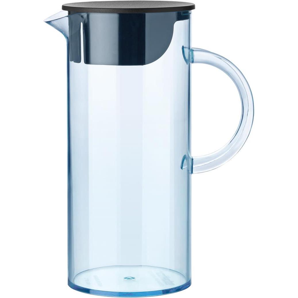 Stelton Kanne mit Deckel, Serviergefässe, Blau