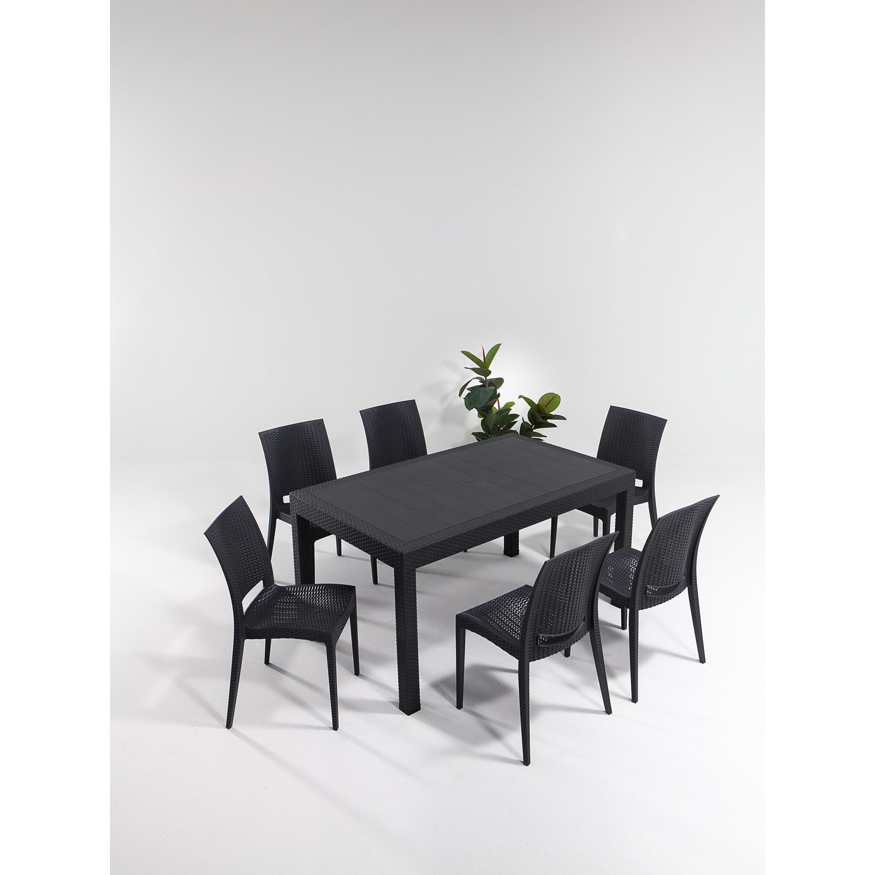 Thumbnail - Skye Decor, Gartentisch + Balkontisch, Rattan (90 cm)