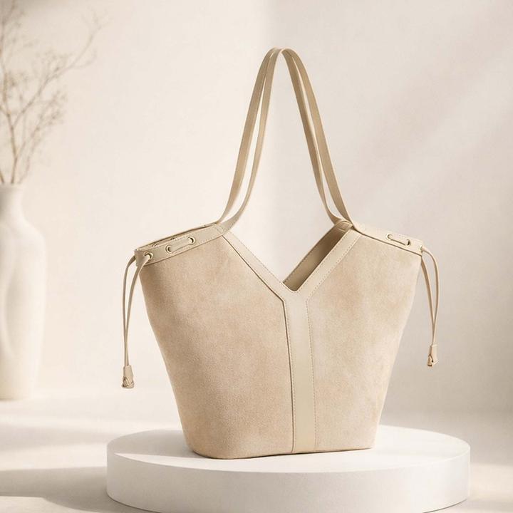 Actual product image Gallantry Moderne Damen Tote Bag Wildlederoptik