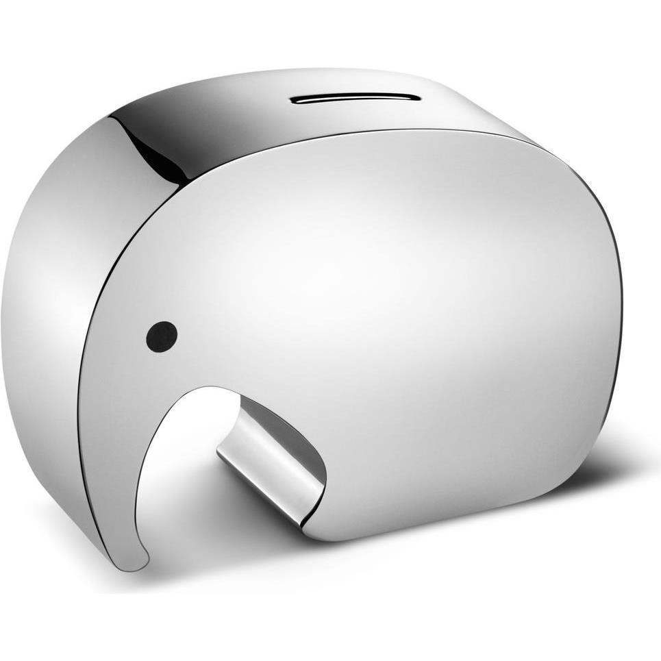 Georg Jensen, Spardose, Moneyphant Spardose (6 x 17 x 12.5 cm)