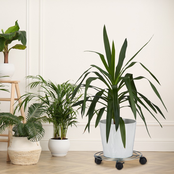 Actual product image Relaxdays plant roller