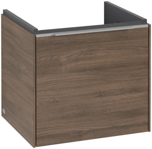 Aluminium glänzend, Arizona oak