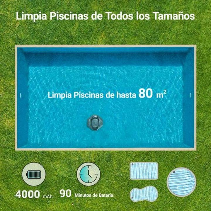 Actual product image Aiper Wireless pool cleaner - Seagull