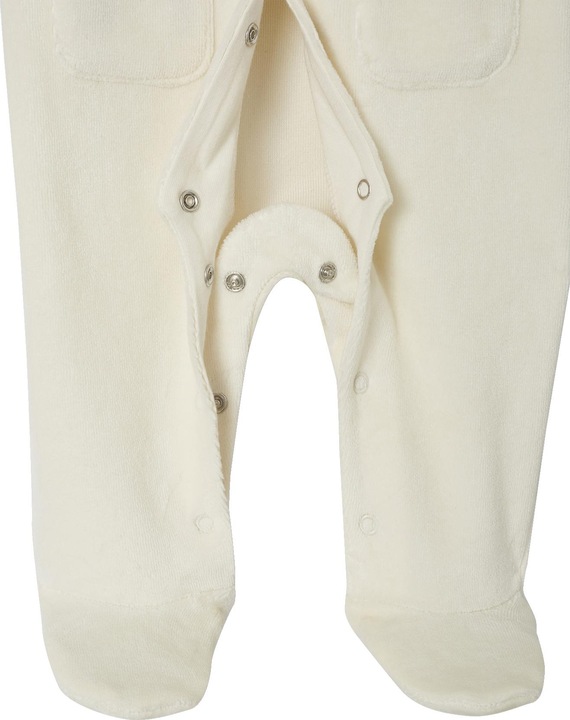 Actual product image Vertbaudet 2er-Pack Baby Samt-Strampler mit Recycling-Polyester (80)