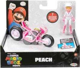 Image du produit Jakks Pacific Super Mario Movie - Figure w/ Kart - Mario (6 cm) (417684)