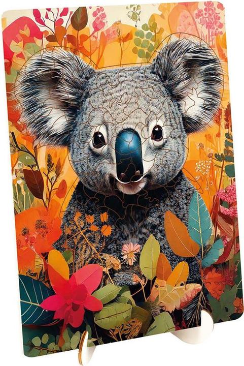 Grafix Holzpuzzle Koala - Einzigartige Formen - 130 Teile. (130 pièces)