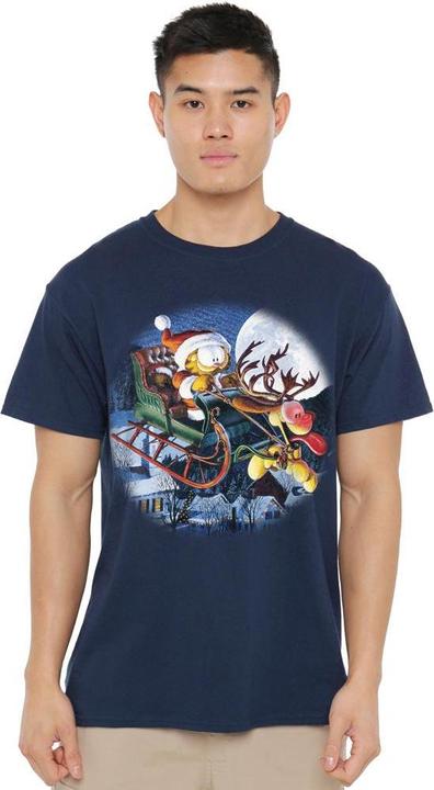 Immagine prodotto Garfield Moonlight Ride Maglietta Uomo (L)