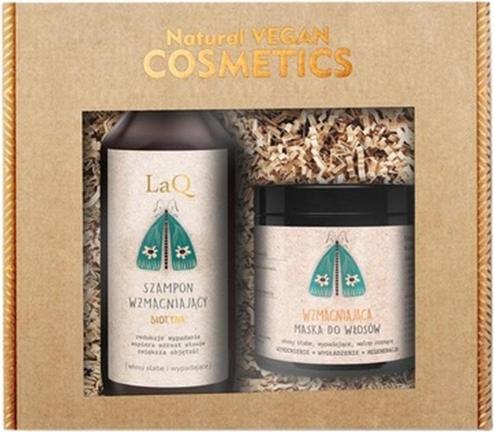 Immagine prodotto LaQ Set Botanic Hair Strengthening Shampoo 300ml + Hair Mask 250ml (Set per la cura dei capelli)