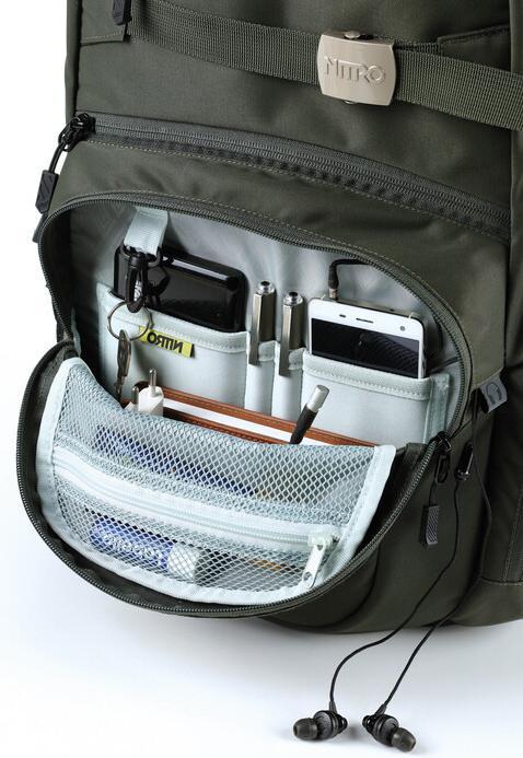 Actual product image Nitro Backpack Hero 878038109 rosin 52x38x23cm (41 l)