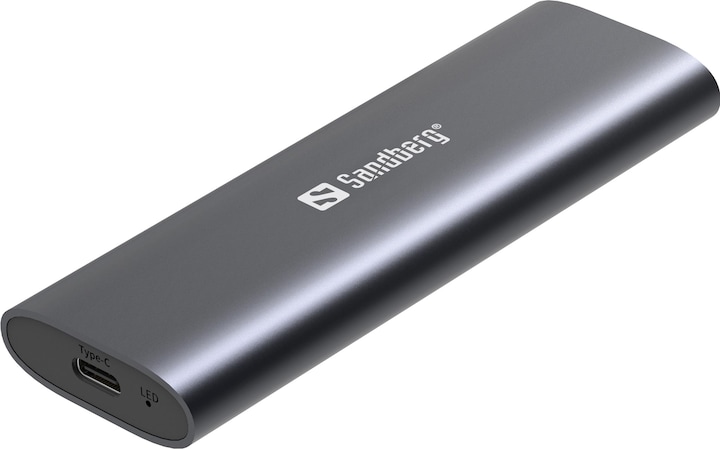 Immagine prodotto Sandberg Custodia USB 3.2 per SSD M.2+NVMe (M.2 2230, M.2 2242, M.2 2260, M.2 2280, M.2)