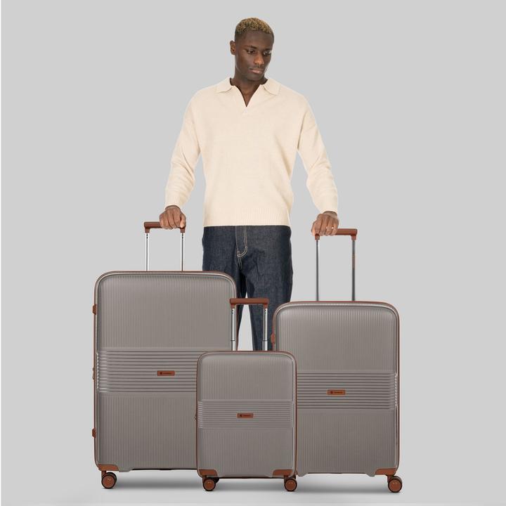 Produktbild Farmhood Eco Edition 02 4 Rollen Kofferset 3-teilig mit Dehnfalte (229 l)