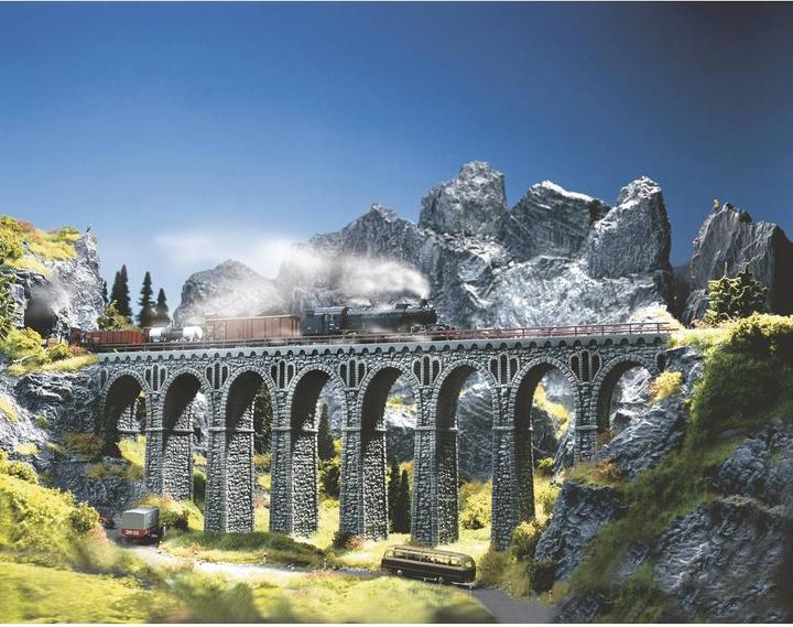 Produktbild Noch H0 Bruchstein-Viadukt 1gleisig
