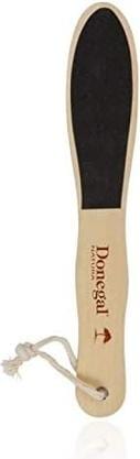 Donegal Wooden Foot File for Pedicure Double-Sided Natural Gift 9533