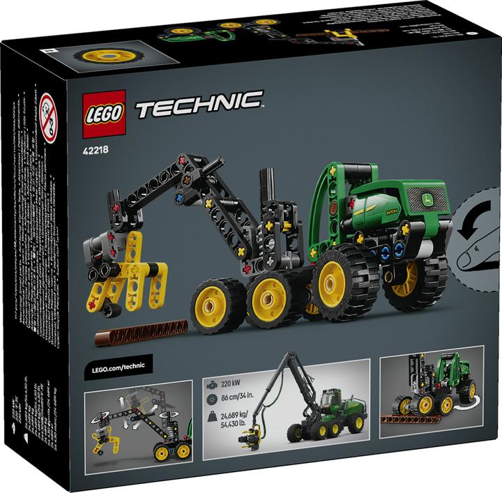 Image du produit LEGO John Deere 1470H Rad-Harvester (42218, LEGO Technic)