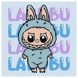 Ideyka Malen nach Zahlen - Auf - Labubu 25x25cm