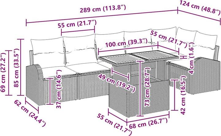 Produktbild vidaXL Hadlee