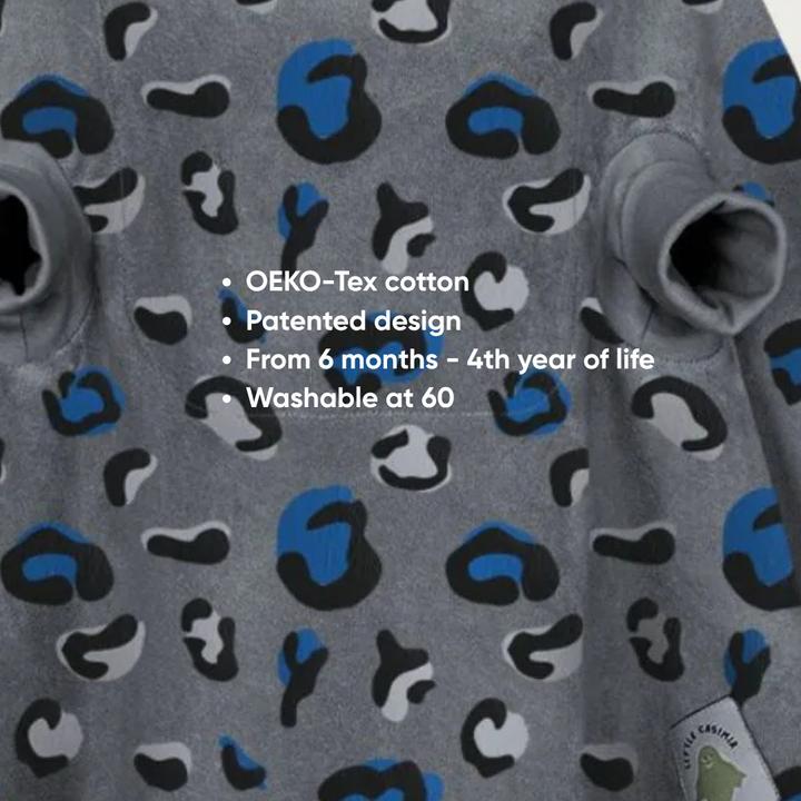 Actual product image Little Casimir Lätzchen mit Ärmeln – wasserdicht, saugfähig & verstellbar, für Babys 6M-4J (6 months)