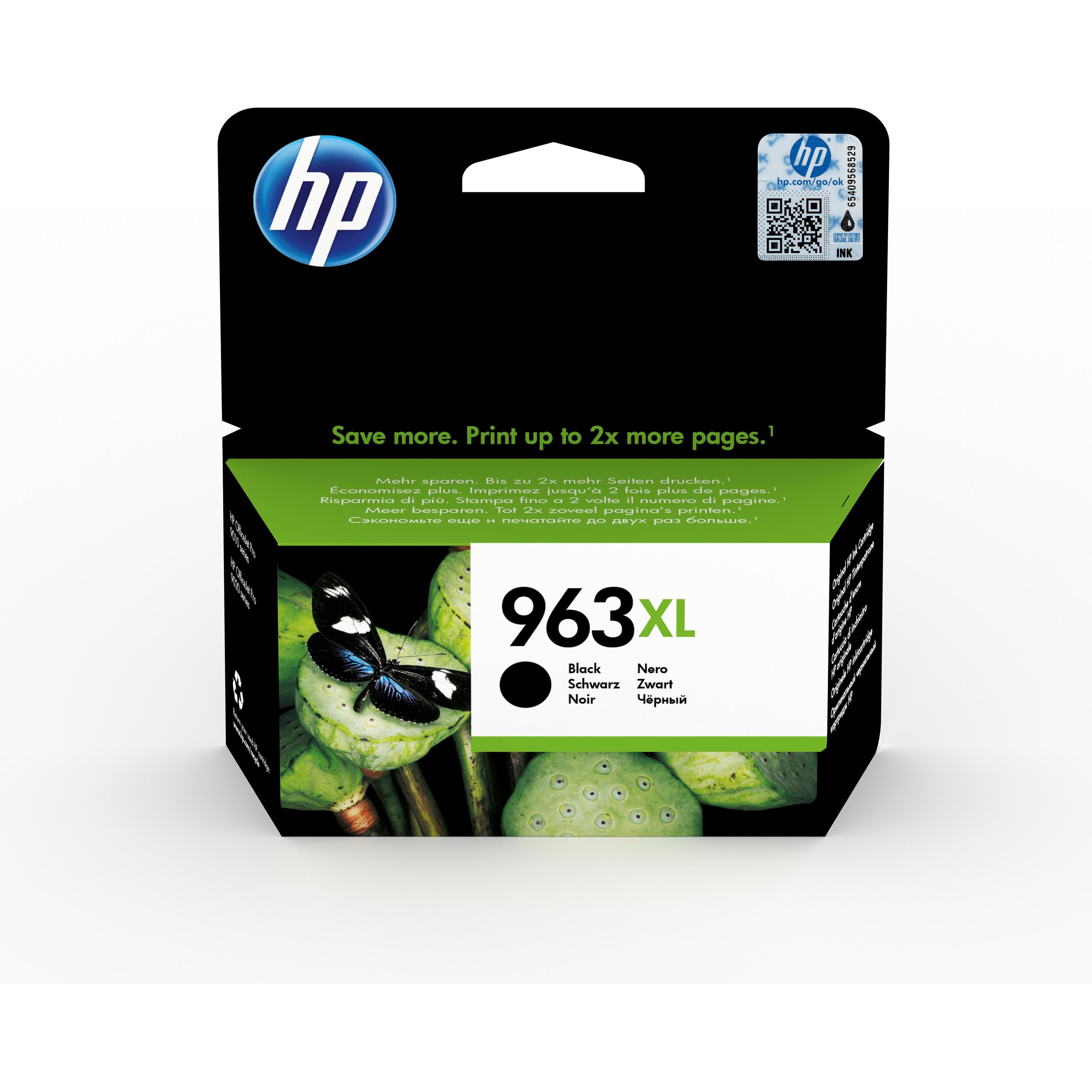 HP, Druckerpatrone, 963XL (BK)
