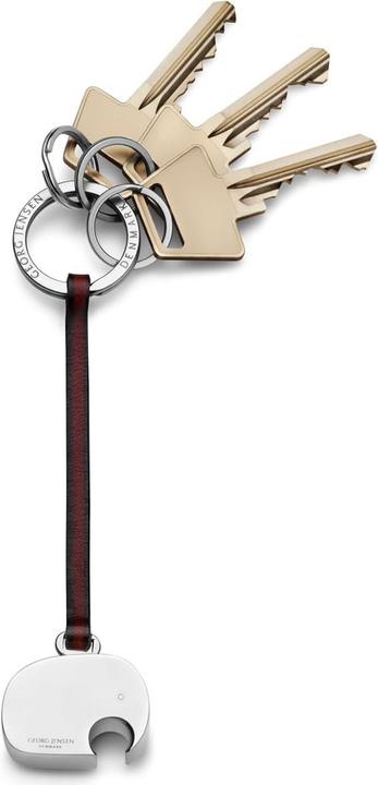 Actual product image Georg Jensen Key ring elephant