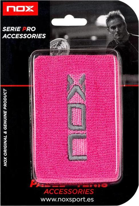 Nox Sports Wristbands Pink/White