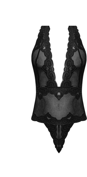 Produktbild Magic Silk Deep Plunge Halter Teddy (XXL)