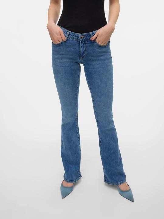 Actual product image Vero Moda VMSIGI Niedrige Taille Ausgestellt Jeans Ausgestellt (XL)