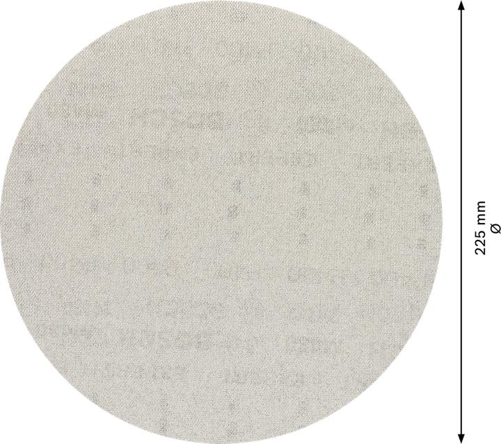 Produktbild Bosch Professional Zubehör EXPERT M480 Schleifnetz für Trockenbauschleifer, 225 mm, G 100, 25-tlg. (100)