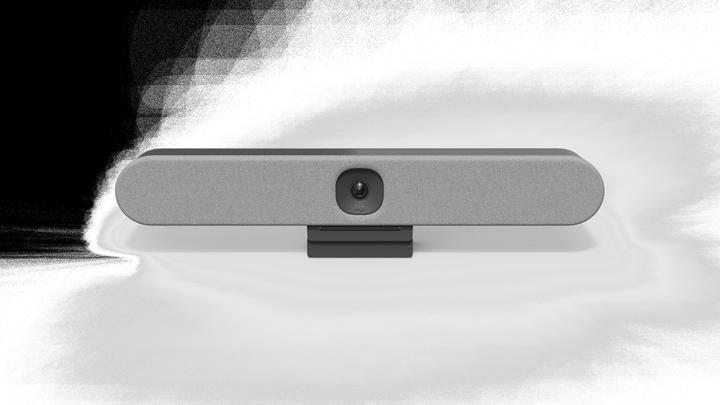 Actual product image Logitech RALLY BAR HUDDLE OFF-WHITE -N/A N/A - WW-9004 - FABRIC COVER