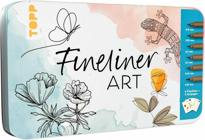 Produktbild Fineliner Art Designdose (Mehrfarbig, 6 x)