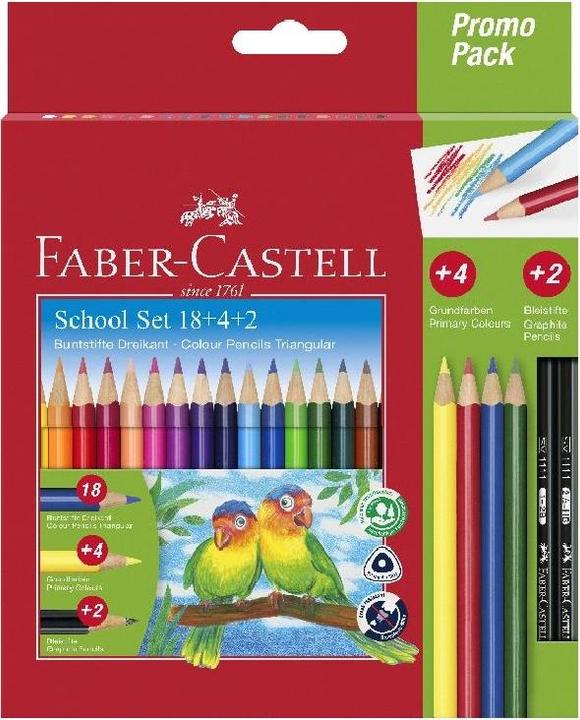 Actual product image Faber-Castell Coloured pencil (Multicoloured, 24 x)