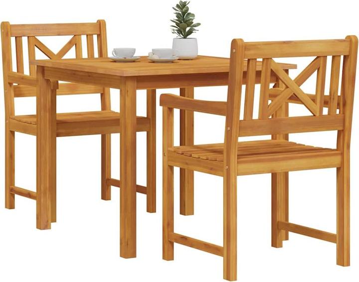Produktbild vidaXL Garten Essgruppe (85 x 85 x 74 cm)