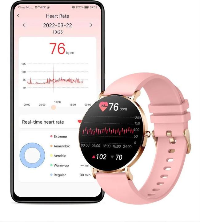 Image du produit Manta Alexa SWU501PK Rose (43 mm)