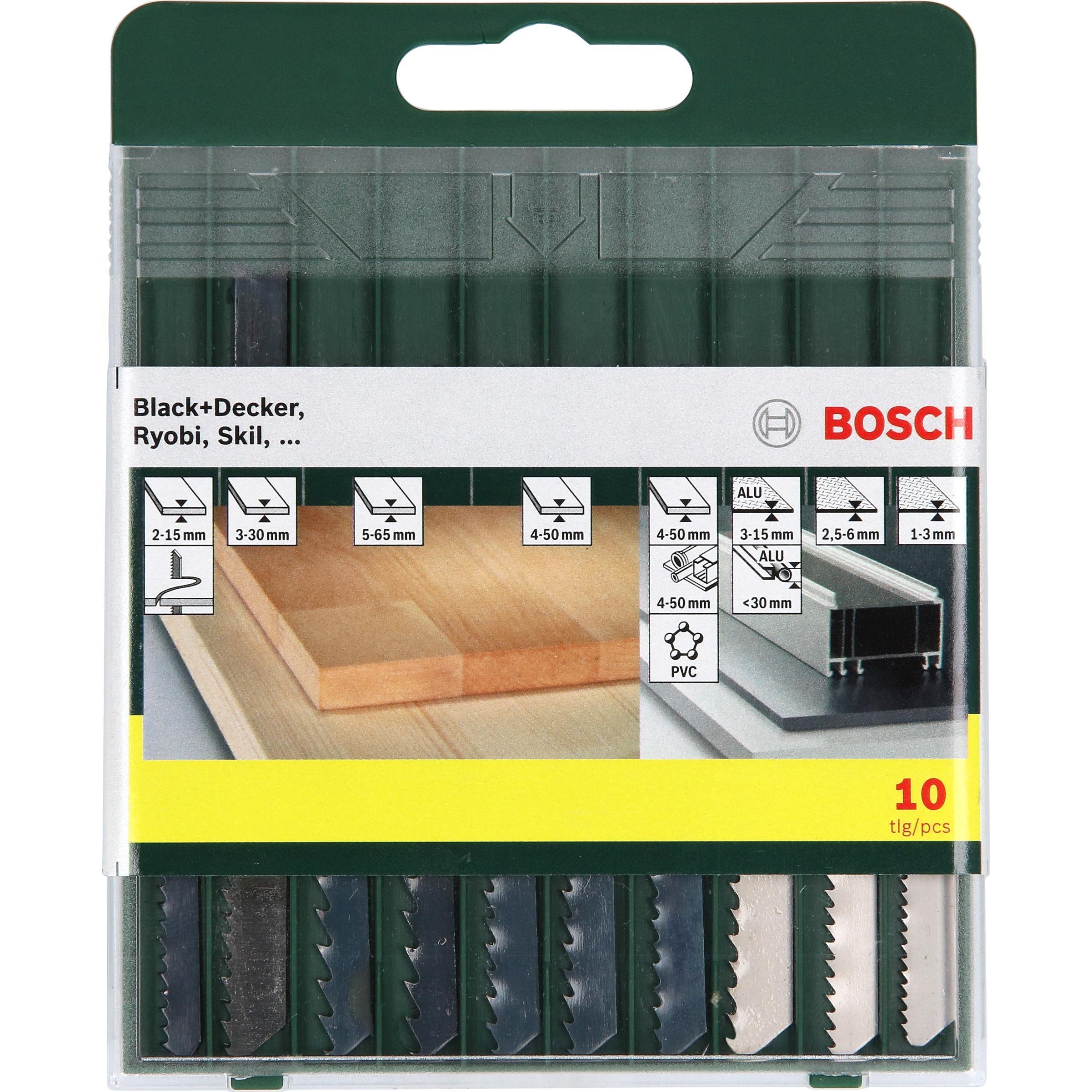 Thumbnail - Bosch Professional Zubehör, Sägeblatt, Sägeblattkassette Holz/Metall/Kunststoff (U-Schaft), 10-teilig
