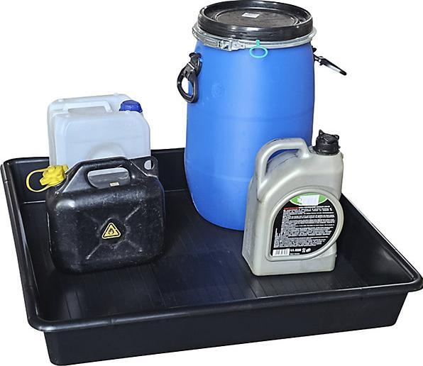 Actual product image eurokraft basic PE sump tray for small containers