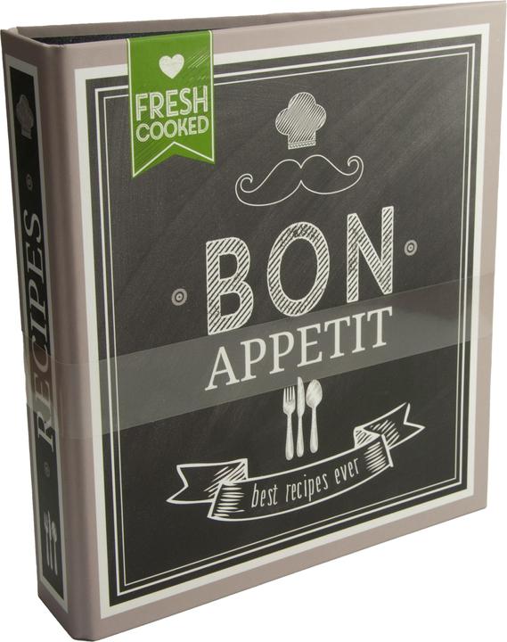 Goldbuch Ringbuch für Rezepte "Bon Appetit" (21 x 22 cm, Liniert, Harter Einband)