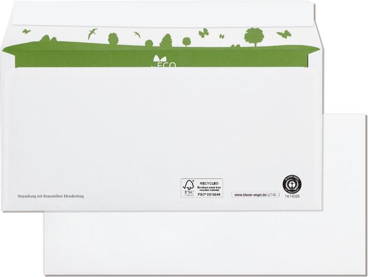Produktbild Bong Briefumschlag beECO DIN lang 220 x 110 mm (B x H) (220 x 110 mm, 500 x)