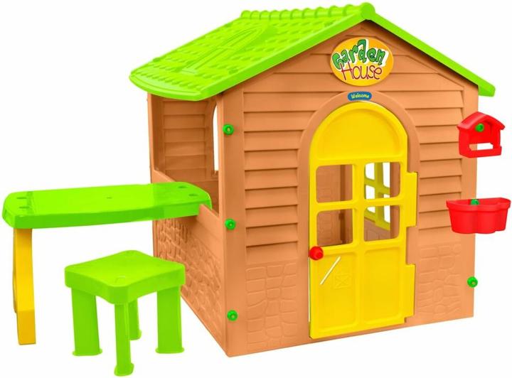 Produktbild Mochtoys Gartenspielhaus mit Tisch