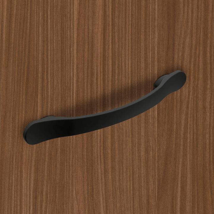 Produktbild Hettich Griff Lariano Schwarz matt 128 mm