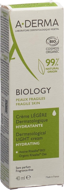 Actual product image A-Derma BIOLOGY Light Cream Cream (40 ml, 24h cream)