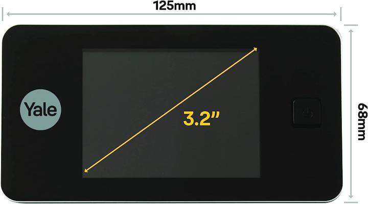 Produktbild Yale YY45 Standard Digital Door Viewer 500