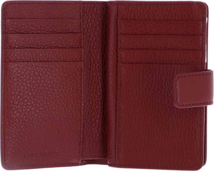 Actual product image Coccinelle Metallic Soft Mini Wallet Grained Leather