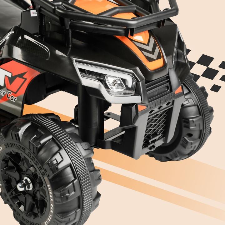 Actual product image Hermex Elektro-Quad für Kinder Kinderfahrzeug Elektrofahrzeug Spielzeug ATV (6 V)