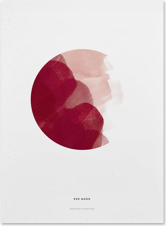 Image du produit Paper Collective Poster Red Moon