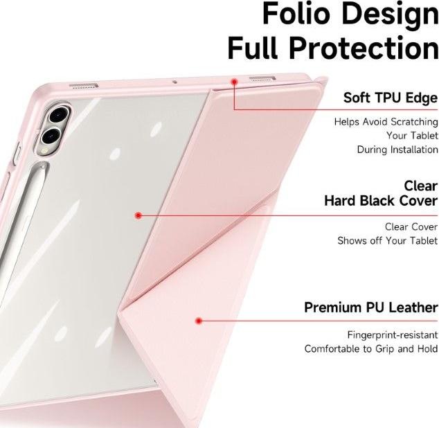 Actual product image Dux Ducis Magi Series Bookover (Galaxy Tab S9+, Galaxy Tab S9 FE+)