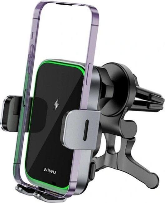 Produktbild Wiwu Auto holder - Universal Air Vent Car Phone Mount-Holder CH313 with Wireless Charging 15W