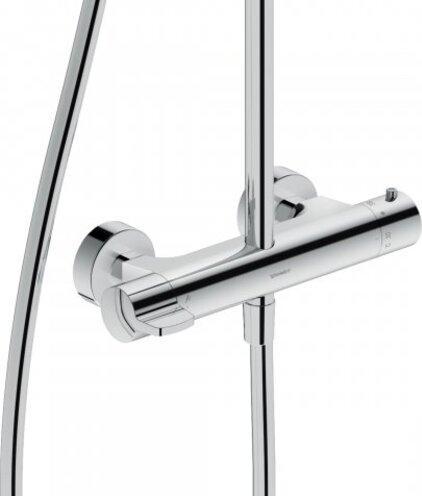 Image du produit Duravit Système de douche B.1 avec thermostat de douche chromé