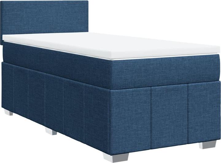Produktbild vidaXL Bo x springbett mit Matratze 100 x 200 cm Stoff (100 x 200 cm)