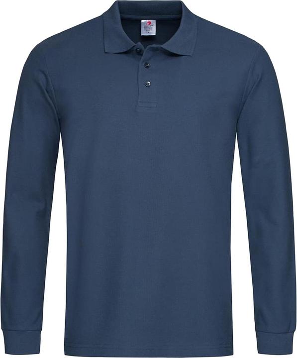 Produktbild Stedman Langarm Baumwolle Polohemd (M)