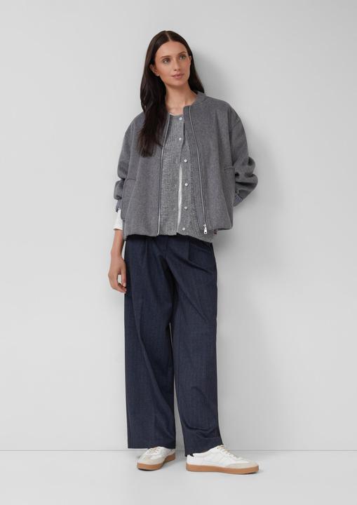 Produktbild s.Oliver Strickjacke Strickweste aus Alpakamix (42)