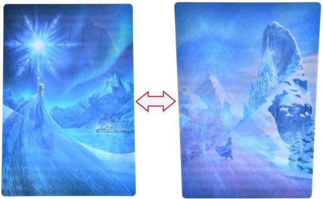 Actual product image Disney Anna & Elsa Eisburg Lenticular Postkarte (1 pcs.)